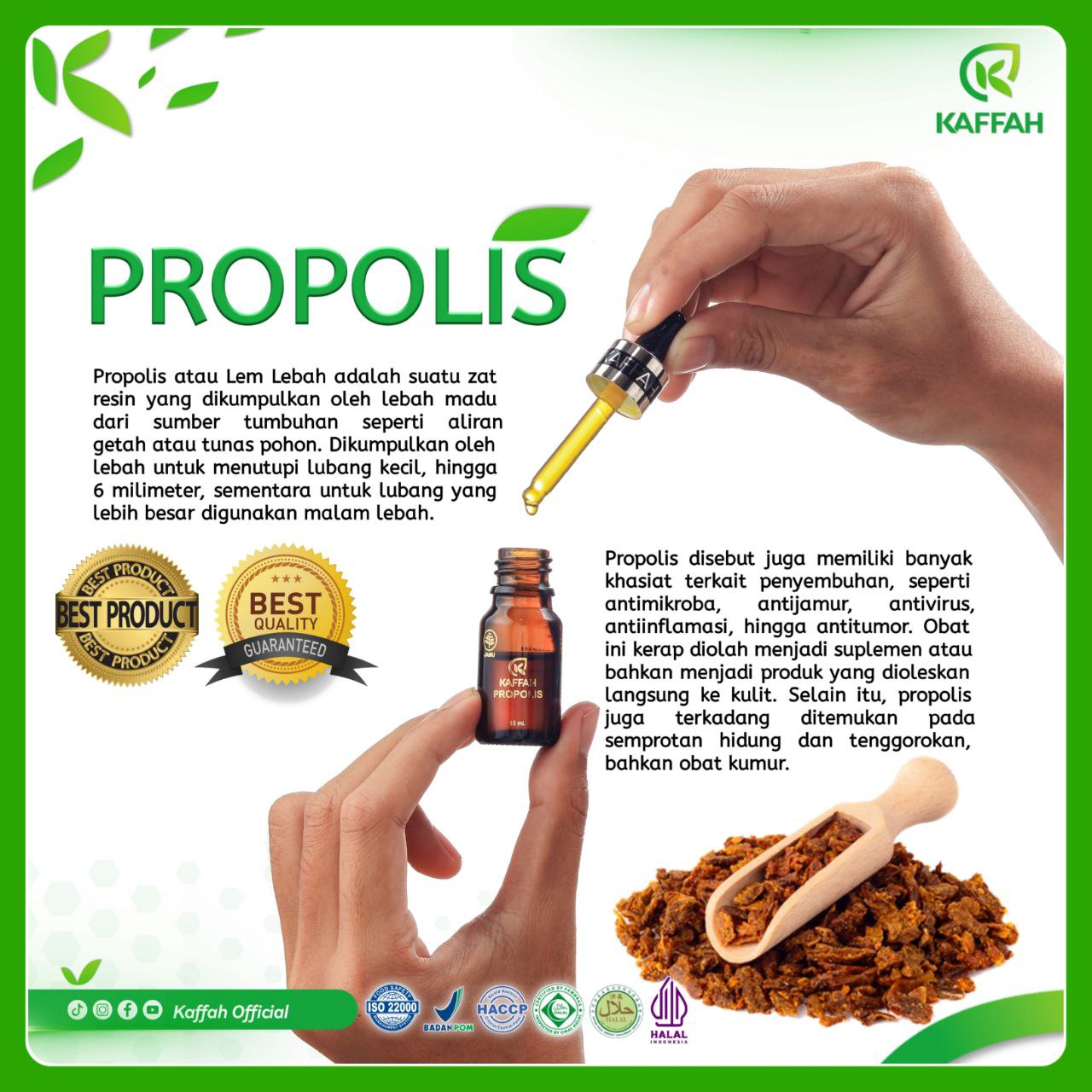 Distributor Propolis Kaffah Surabaya Berkualitas